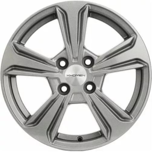 Диски Khomen KHW 1502 6x15 4*100 ET50 DIA60.1 G-Silver Литой купить с бесплатной доставкой в пункты выдачи в Петербурге